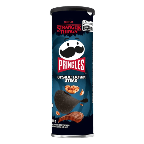 Salgadinho Batata Pringles Stranger Things Steak 100g